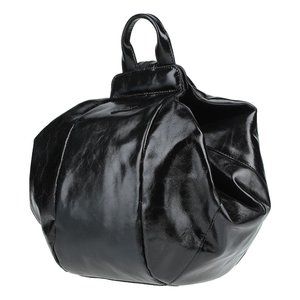 Fabulous Black Patent Calfskin Gabs Backpack NWT Lucchi Campomaggi Company